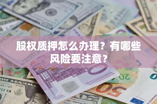 武汉股权质押怎么办理？有哪些风险要注意？