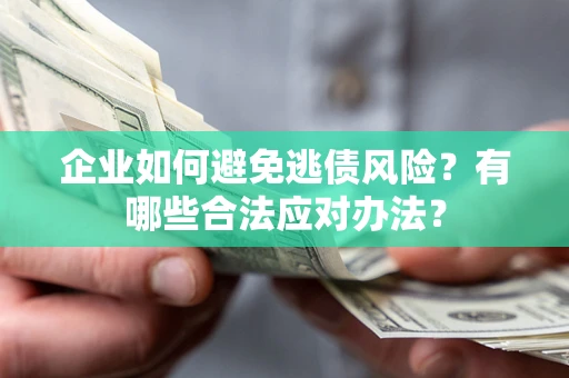 武汉企业如何避免逃债风险？有哪些合法应对办法？