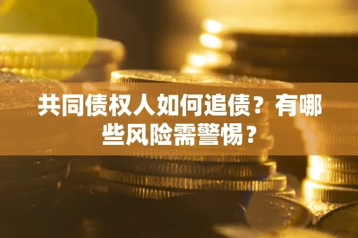 武汉共同债权人如何追债？有哪些风险需警惕？