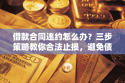 武汉借款合同违约怎么办？三步策略教你合法止损，避免债务危机升级